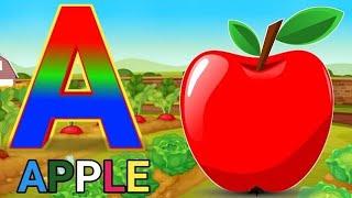 A for apple b for ball song, abcd song, abcd rhymes video, abcd learning | #abclearningsongs