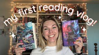 reading two new favorite books at the same time!? | reading vlog 01