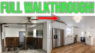 $80,000 REMODEL FULL WALKTHROUGH! (House Flip)