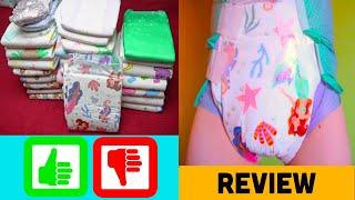 Rearz Mermaid Tales PRACTICAL REVIEW 2.0: Second diaper test