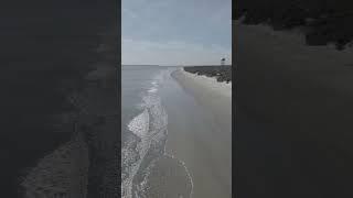 Fly by air Jekyll Island #djimini3pro #dji #beach #georgia #dronevideo #shortsfeed #4kvideo #shorts