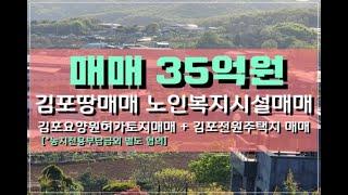 [김포땅매매]김포요양원부지매매 김포전원주택지매매 2차선도로 입지끝판왕