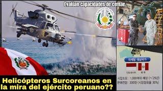 Helicópteros Surion KUH-1 potencial en la Aviación del Ejército peruano‼️