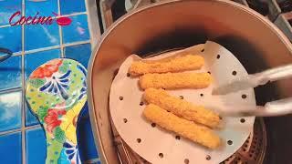 Ellen K Makes Air-Fried Mozzarella Sticks | KOST Cocina