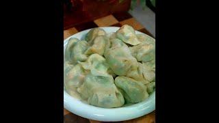 天热没有胃口，试试这个黄瓜三鲜馅饺子，皮薄大馅，鲜美好吃 #黄瓜三鲜饺子 #鲜美好吃 #素馅饺子#娟子美食 #家常便飯 #湯羹 #料理美食
