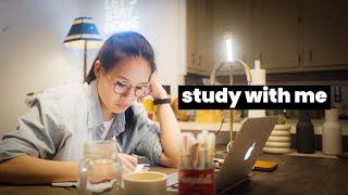 STUDY WITH ME (without music): 2 hours pomodoro session