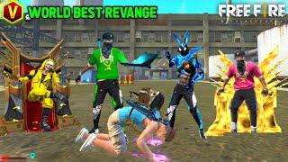 Kalua Adam World Best Revange With Grandmater Pro Squad & Big Youtuber  Free Fire Max  Y GAMING