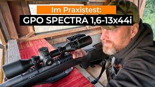 Zielfernrohr im Praxistest: GPO SPECTRA 8x 1,6-13x44i – auf Jagd im Revier und auf dem Schießstand