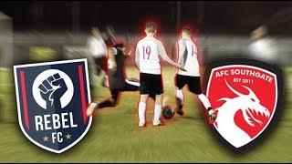 DANGEROUS RED CARD TACKLE! REBEL FC MATCH HIGHLIGHTS