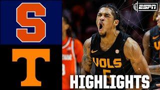 Syracuse Orange vs. Tennessee Volunteers | Full Game Highlights | ESPN College Basketball