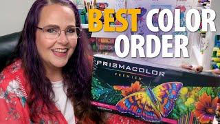 How to Organize Prismacolor Pencils [Best Color Order]