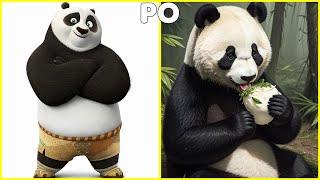 Kung Fu Panda 4 Characters In Real Life