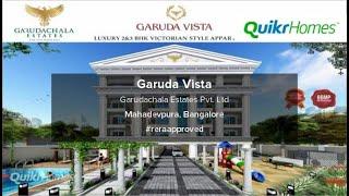 Garuda Vista | Mahadevpura | Bangalore | Apartment tour | Quikr Homes