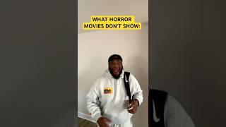 WHAT HORROR MOVIES DON’T SHOW  #shorts #subscribe #comedy