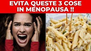 3 ERRORI da evitare in MENOPAUSA