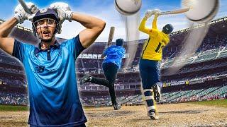 VILLAGE CRICKETERS vs PRO CRICKETERS | SIX HITTING CHALLENGE!