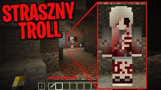 STRASZNA DZIEWCZYNKA TROLL NA WIDZU | Minecraft Extreme