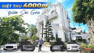 Luxury Living: Grand Villa in Saigon Showcases Billion-Dollar Cars