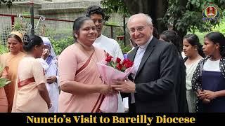 Archbishop Leopoldo Girelli's Memorable Visit to Catholic Diocese of Bareilly |