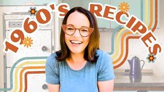 VINTAGE VIBES 1960's recipes!!