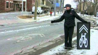 City of London, Ontario - Transportation Choices (Sharrows)