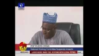 Why We Suspended Amaechi - PDP