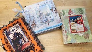 Holiday Junk Journals Added to the Marketplace