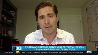 Big Ten Football is Back | J Leman Interview