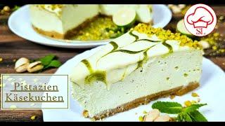  CREAMY PISTACHIO CHEESECAKE  WITH WHITE CHOCOLATE 