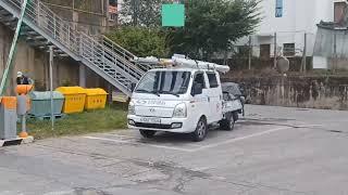 한전 강원본부 신호관제(출차주의등,경광등)/ 루프코일 커팅및 매립공사
