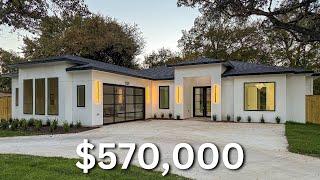 2024 MODERN LUXURY ONE STORY HOUSE TOUR NEAR DALLAS TEXAS!