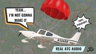 Pilot Pulls Parachute: ATC Audio Captures Pilot's Decision to Deploy CAPS