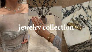 JEWELRY COLLECTION: minimalist luxury jewelry tour + try on  Cartier, Rolex, Chanel, Vintage & more