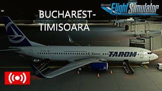 MFS2020 Bucharest to Timisoara RO607 B737-800 VATSIM Event