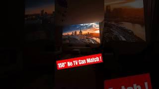 No TV Can Match This  #how #projector #tips #tech #tv #cinematic #epic #shorts #video