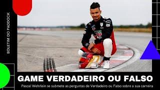 Pascal Wehrlein participa do novo Game do BP: VERDADEIRO ou FALSO, com Cinthia Venâncio - V.F. ep 01