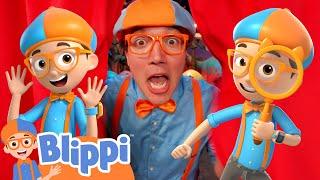 Blippi Plays Games In His Clubhouse | Educational Videos For Kids | Moonbug Kids - Get Up And Go!