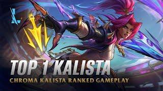 Wild Rift KALISTA - TOP 1 Soul Fighter Kalista S15 Ranked Gameplay + Build