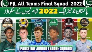 PJL 2022 Schedule, Squad Live Streaming | Pakistan Junior League 2022 all team squad