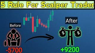 5 Rule for Scalper Trader | scalping strategy