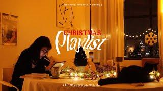 Playlist  Cozy Christmas | Work & Study with me | 1Hr relaxing, romantic, calming | mynjimye