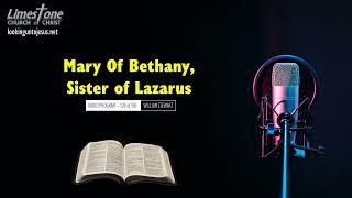 Mary Of Bethany, Sister of Lazarus