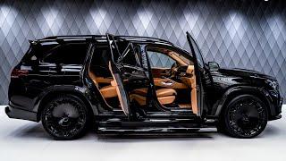 2024 Black Brabus Maybach GLS 800 - Luxury SUV in Detail