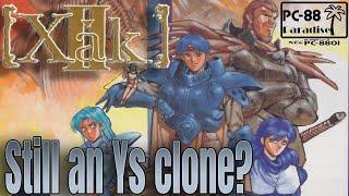 Xak II - Still an Ys clone? (PC-88 Paradise) Compared to TurboGrafX, MSX, X68000, FM Towns versions