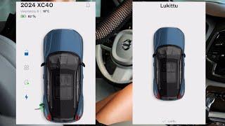 Volvo app ja ovien lukitus (Volvo XC40 AWD 2024) #mmtosähköauto