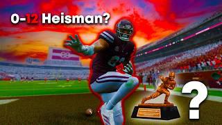 Can a WR win the Heisman with ZERO Wins