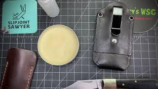 Leather And Knife Care/Maintenance