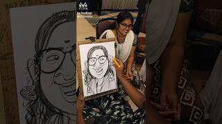 caricature by velvom.wait for reaction Book your events now.For more details kindly whatsapp