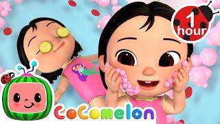 Bath Song with CeCe! | CoComelon Nursery Rhymes | Healthy Habits and Routines for Toddlers!