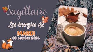 ️ SAGITTAIRE  Mardi 08 Octobre 2024  Horoscope Voyance Guidance